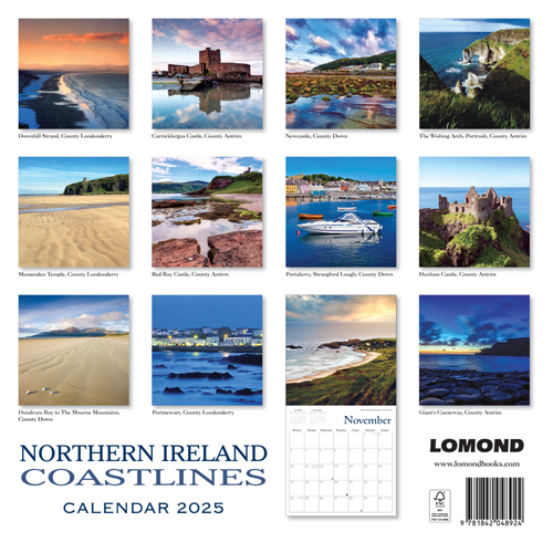 Zz Calendar Northern Ireland Coastlines For V Op Lomond