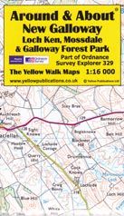 A&A Map New Galloway, Loch Ken, Mossdale & Galloway FP