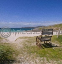 Seat on the Beach, Achmelvich, Assynt (Art)