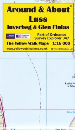 A&A Map Luss, Inverbeg & Glen Finlas