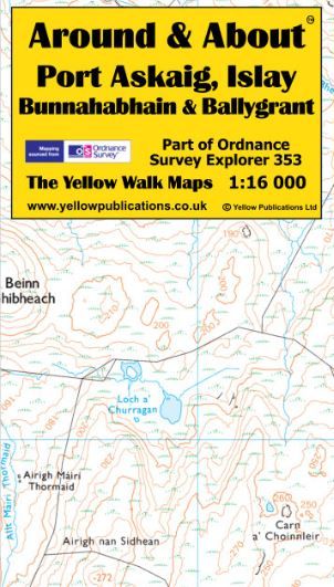 A&A Map Port Askaig, Islay - Bunnahabhain & Ballygrant