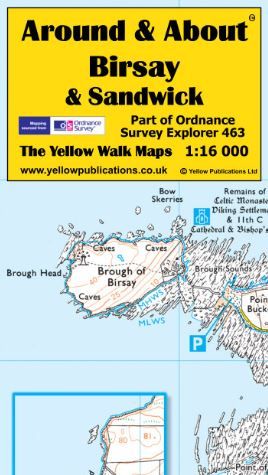 A&A Map Birsay & Sandwick inc. Skaill & Skara Brae