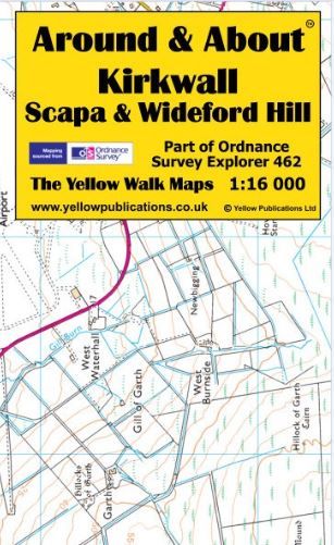 A&A Map Kirkwall, Scapa & Wideford Hill