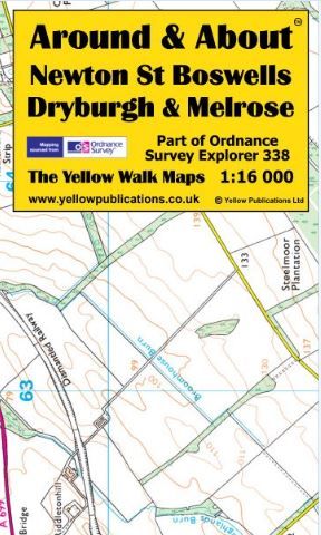 A&A Map Newtown St Boswells, Dryburgh & Melrose