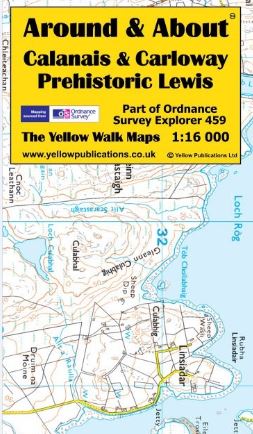 A&A Map Calanais/Callanish & Carloway, Prehistoric Lewis