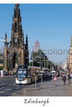 Edinburgh Tram on Princes Street (VA6)