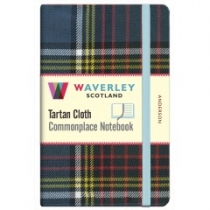 Tartan Cloth Notebook: Anderson