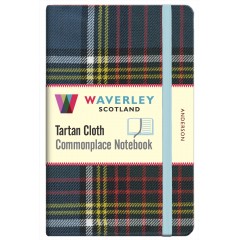 Tartan Cloth Notebook: Anderson