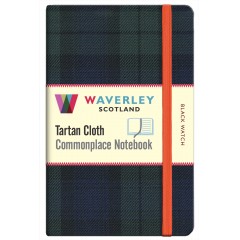 Tartan Cloth Notebook: Black Watch