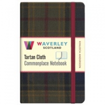 Tartan Cloth Notebook: Kinloch Anderson