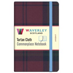 Tartan Cloth Notebook: Lindsay