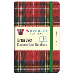 Tartan Cloth Notebook: Royal Stewart