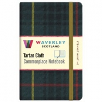 Tartan Cloth Notebook: Stewart Hunting