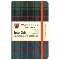 Tartan Cloth Notebook: Davidson Ancient