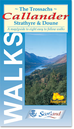 Trossachs: Callander, Strathyre & Doune Footprint Map