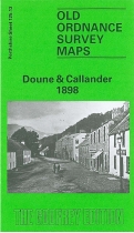 Old OS Map Doune & Callander 1898