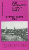 Old OS Map Inverness (West) 1903