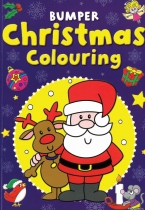 Bumper Christmas Colouring: Blue