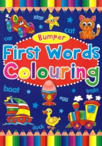 Bumper First Words Colouring