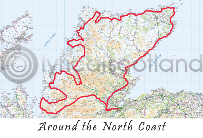 North Coast 500 Postcard (HA6)