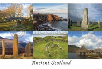 Ancient Scotland Composite Postcard (HA6)