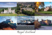 Royal Scotland Composite Postcard (HA6)