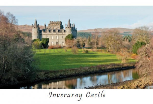 Inveraray Castle Postcard (HA6)