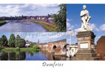 Dumfries Composite Postcard (HA6)