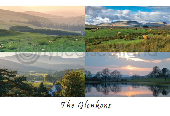 Glenkens Composite Postcard (HA6)