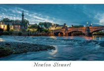 Newton Stewart Postcard (HA6)