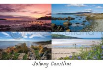 Solway Coastline Composite 1 Postcard (HA6)