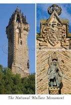 National Wallace Monument Composite 1 Postcard (VA6)