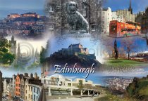 Edinburgh Fusion Postcard (H A6 LY)