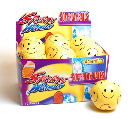 Ball Smiley Face Emoji 4" (CPU12)