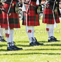 Kilts & Sporrans Colour Photo Greetings Card