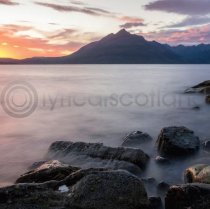 Elgol Sunset, Skye Colour Photo Greetings Card