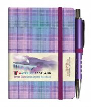 Tartan Cloth Notebook Mini: Romance (Jun)