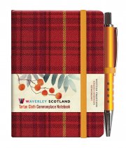 Tartan Cloth Notebook Mini: Rowanberry (Jun)