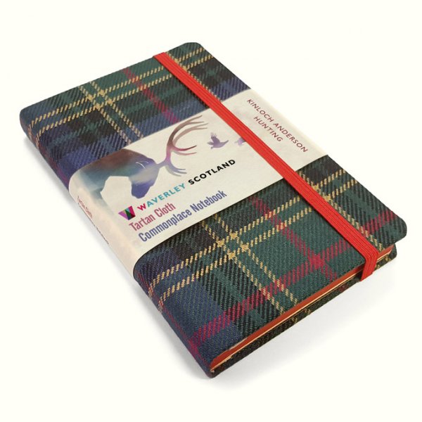 Tartan Cloth Notebook Pocket: Hunting (Jun)