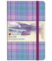 Tartan Cloth Notebook Pocket: Romance