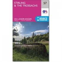 Landranger Active 57 Stirling & the Trossachs