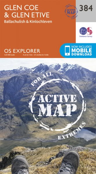 Explorer Active 384 Glen Coe & Glen Etive