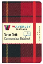 Tartan Cloth Notebook Pocket: Wallace Modern Re