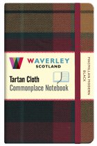 Tartan Cloth Notebook Pocket: MacMillan Modern Black