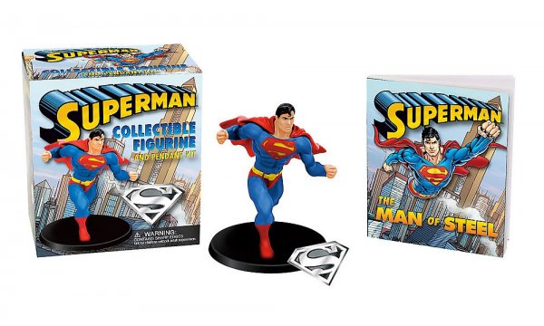 Superman Collectible Figurine & Pendant Kit