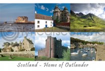 Scotland: Home of Outlander Postcard (HA6)