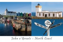 John o'Groats & the North Coast Composite Postcard (HA6)