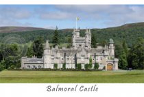 Balmoral Castle Postcard (HA6)