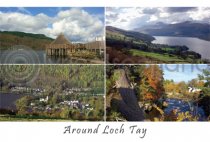 Loch Tay Composite Postcard (HA6)