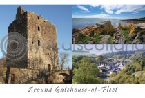 Getehouse of Fleet Composite Postcard (H A6 LY)